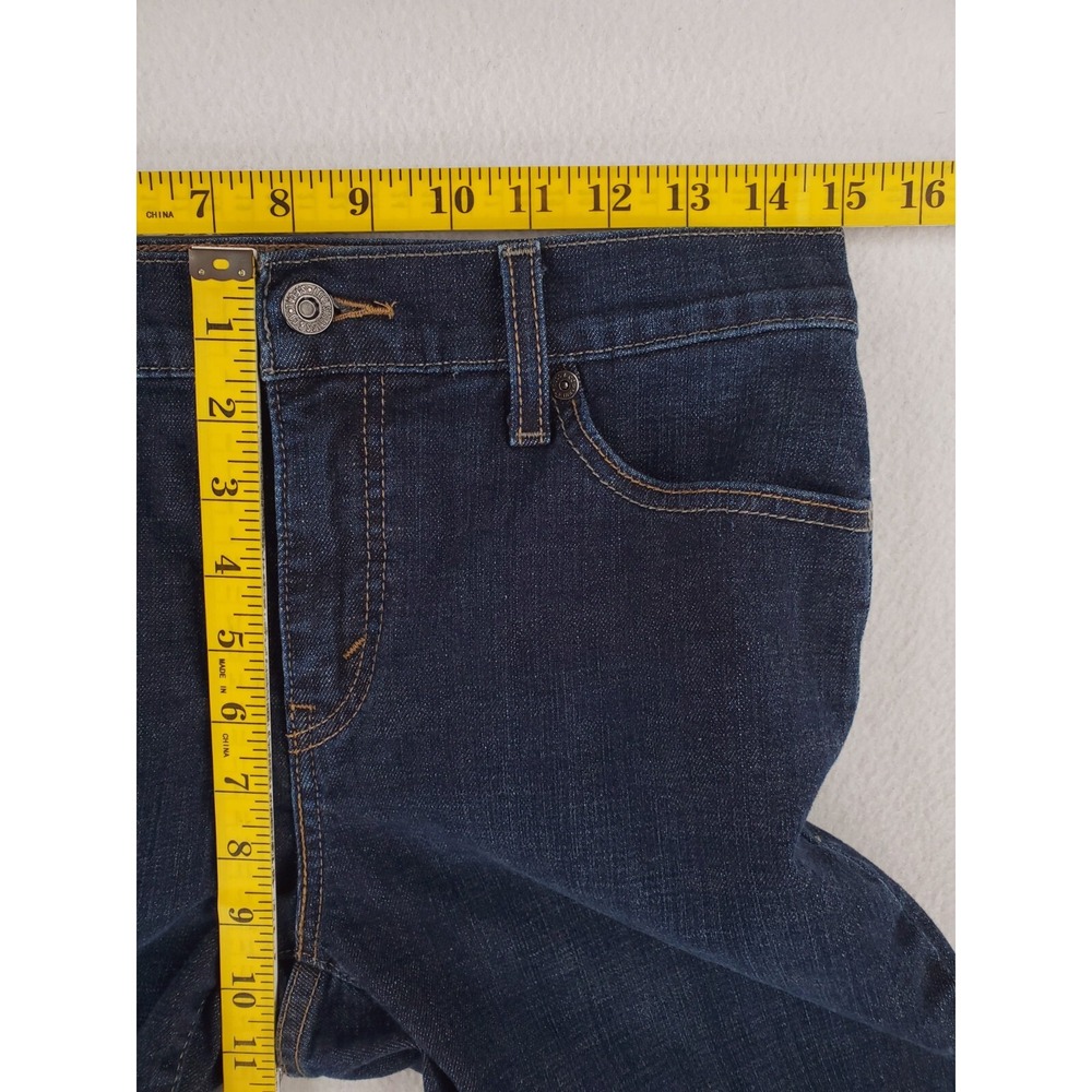 Levis 512 Jeans Womens 8 Short Perfectly Slimming Bootcut Flap Pocket Stretch - Picture 11 of 14